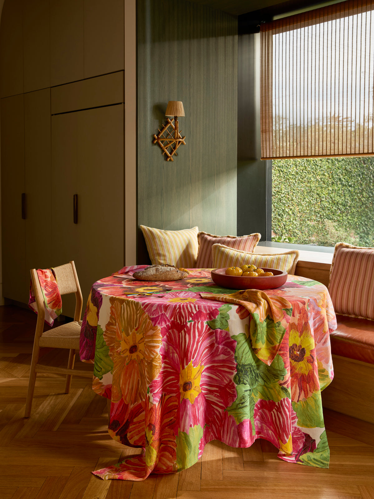Jardin Multi Round Tablecloth