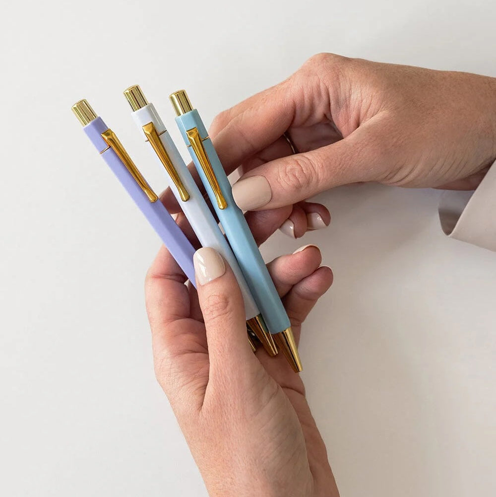 Trio of Pens / Wisteria