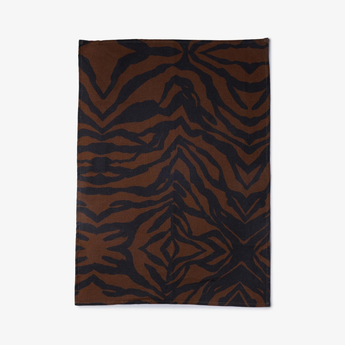 Zebra Chocolate Tea Towel