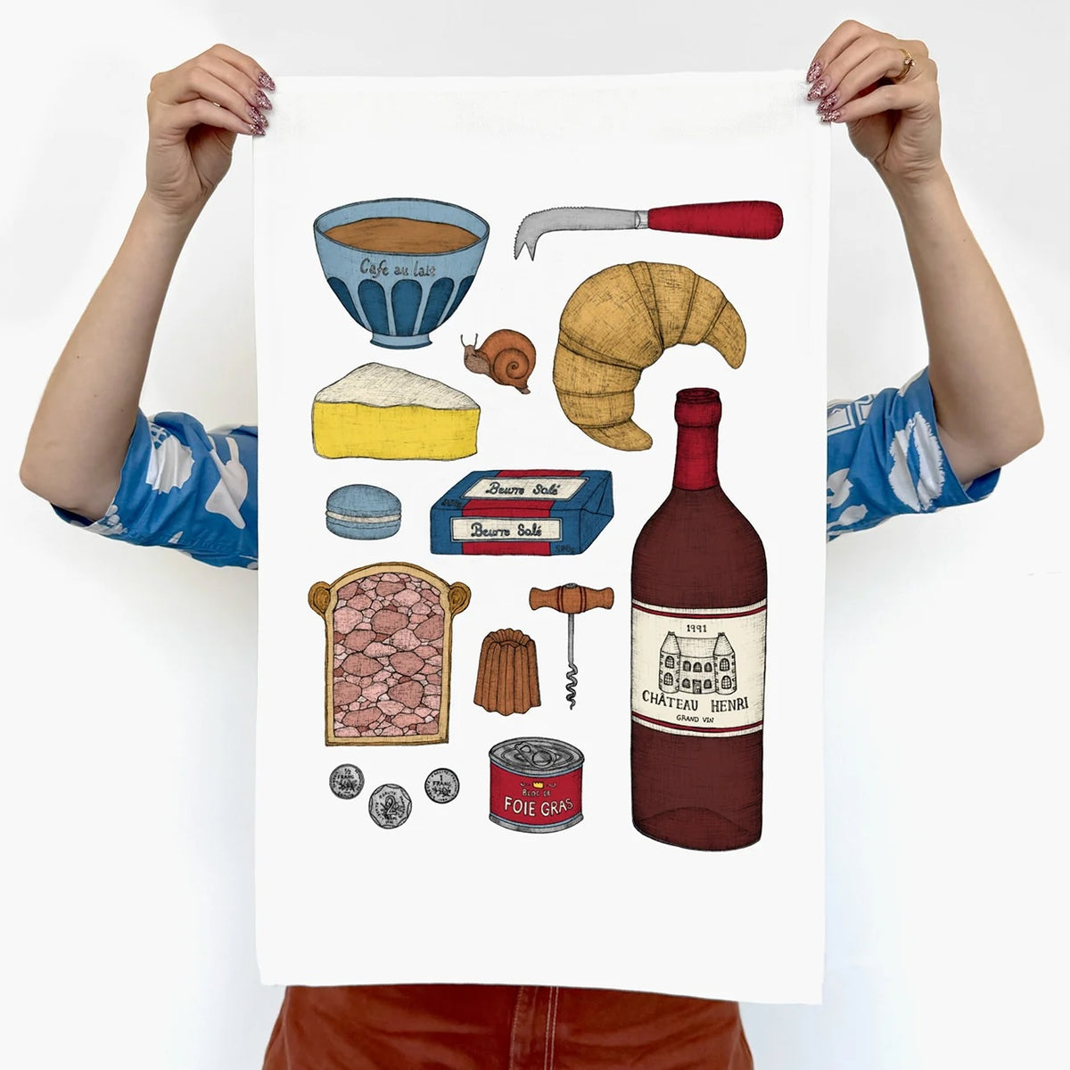 My French Kitchen Tea Towel