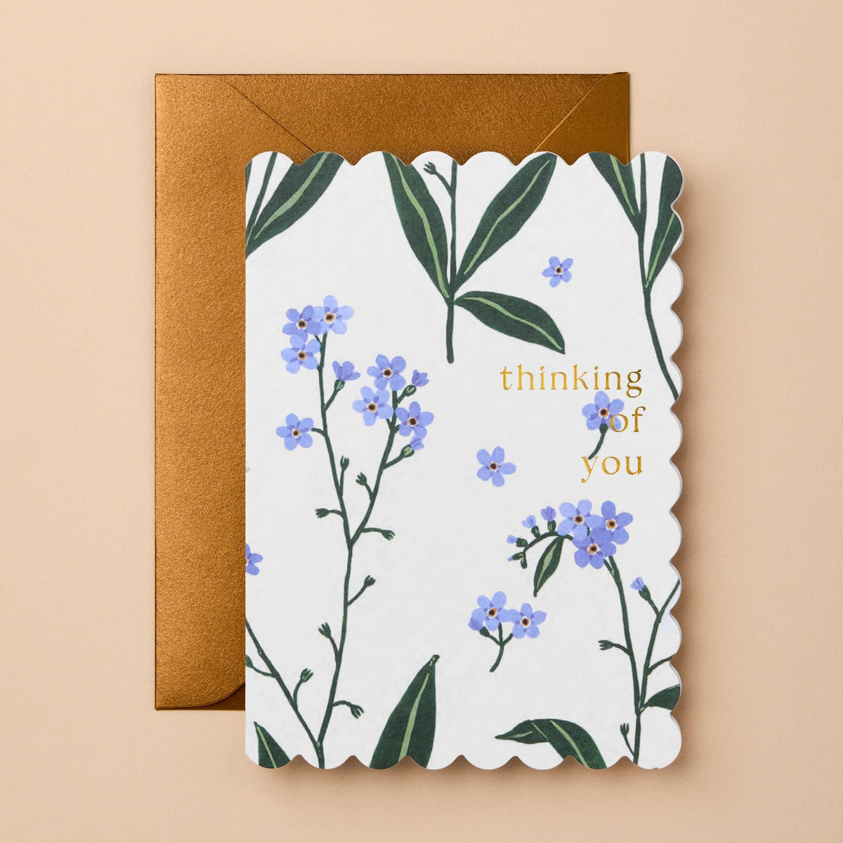 Thinking of You Floral Greeting Card