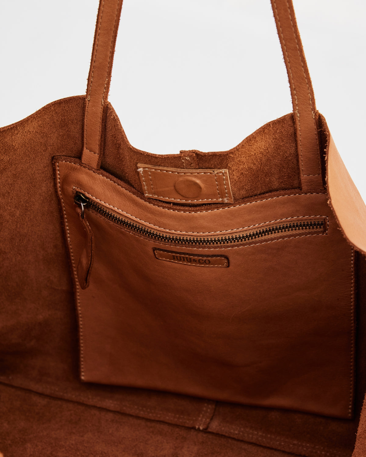 Unlined Tote / Tan