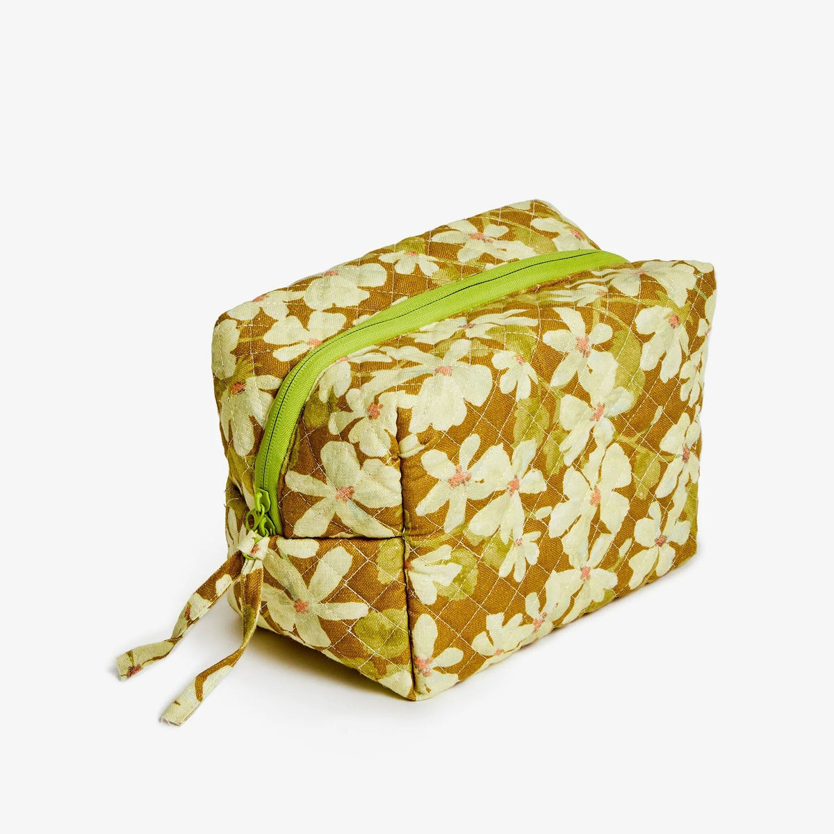 Violet Mustard Toiletry Bag / Medium