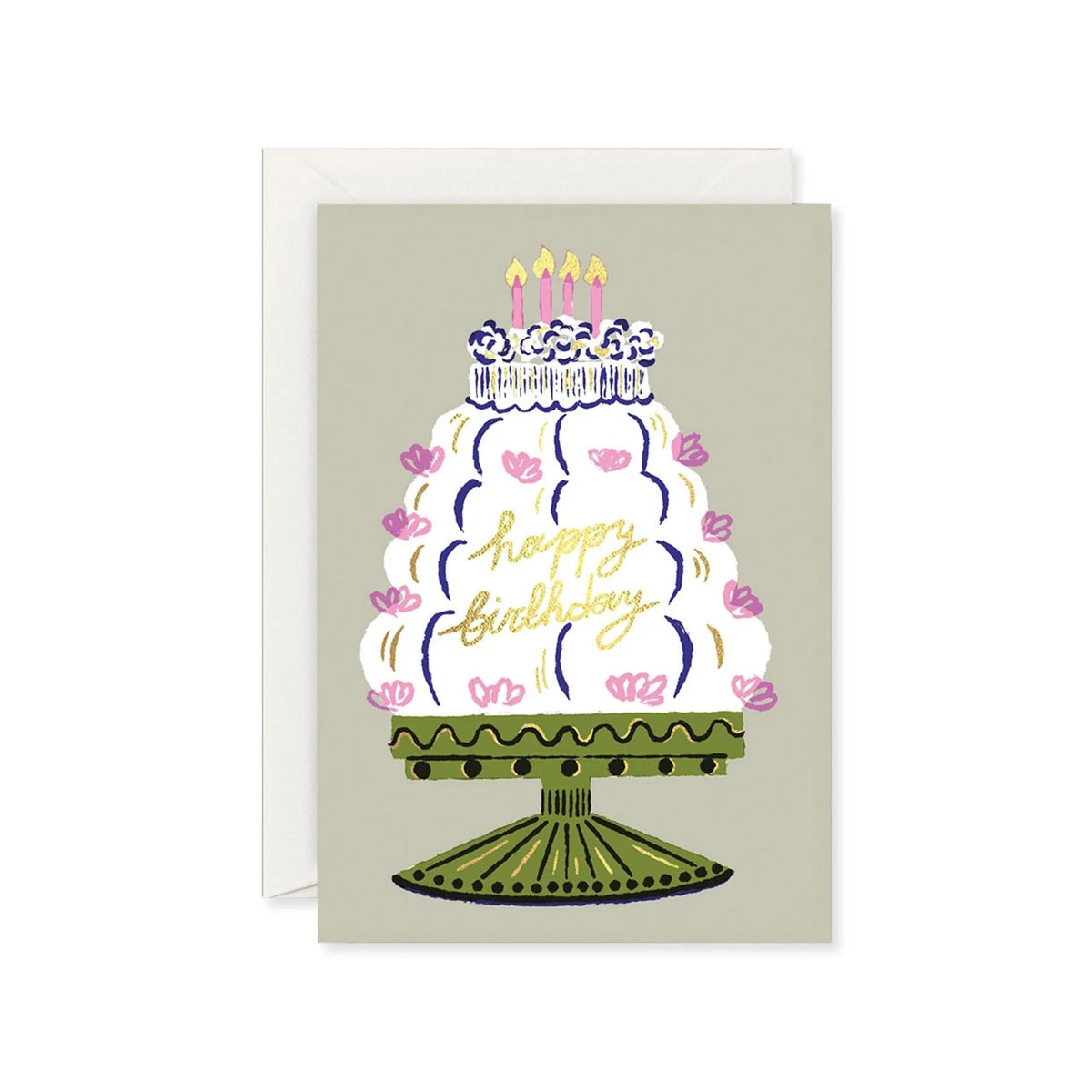 Greeting Card / Happy Birthday Cake