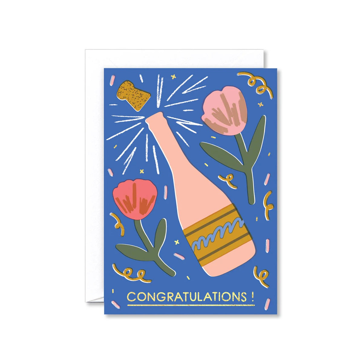 Greeting Card / Champagne