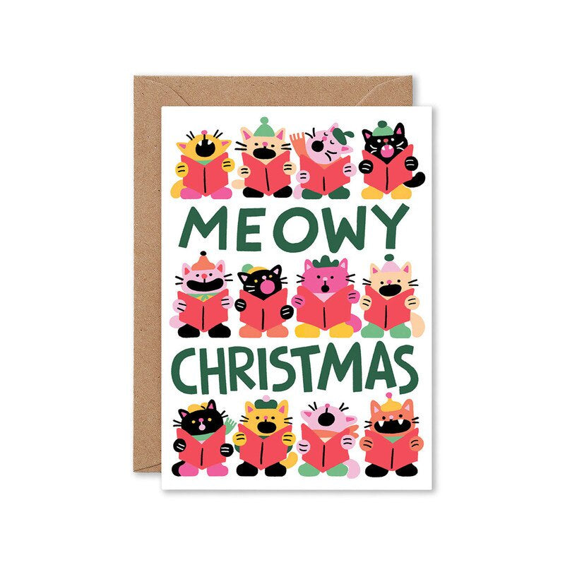 Christmas Card / Meowy Christmas