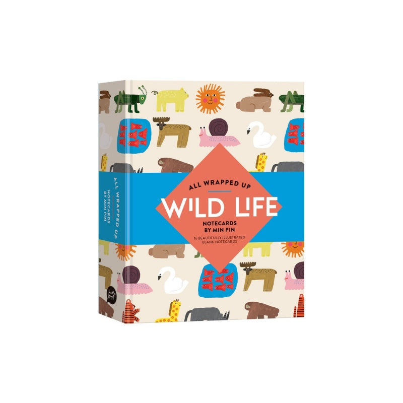 Wild Life by Min Pin Note Cards