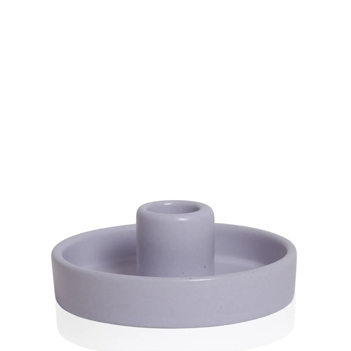 Amara Ceramic Candle Holder / Wisteria