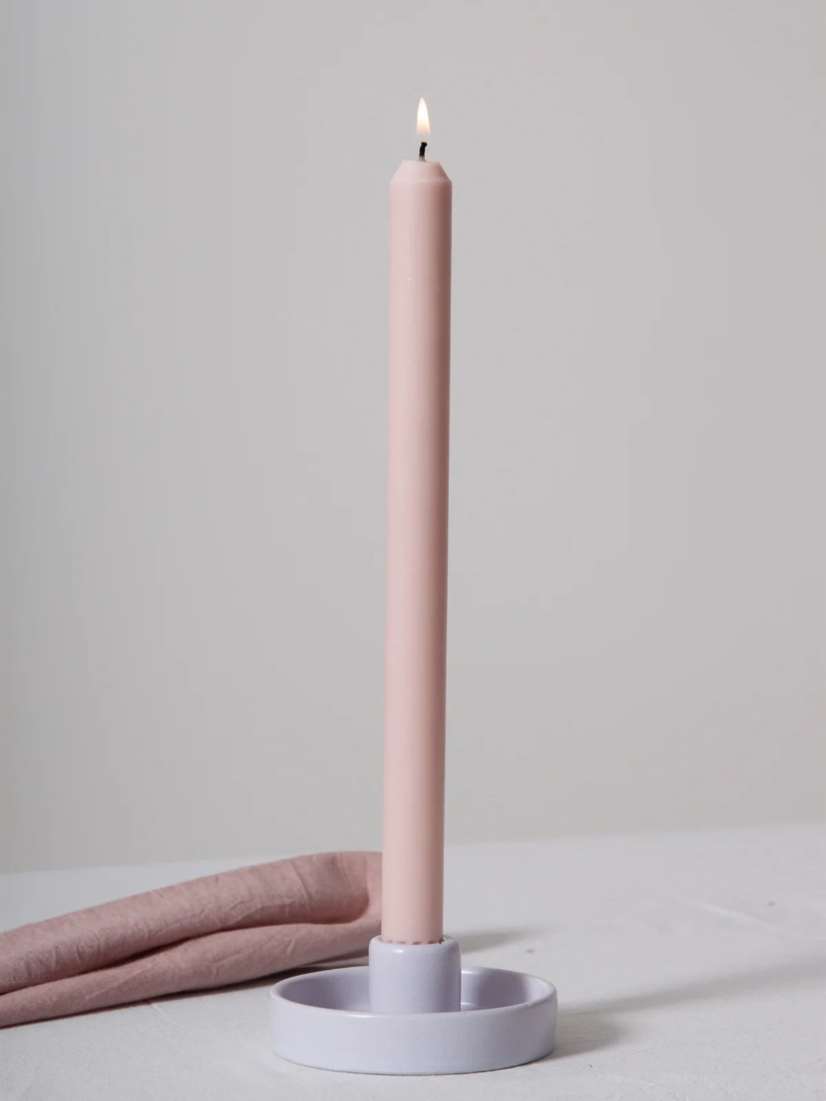 Amara Ceramic Candle Holder / Wisteria