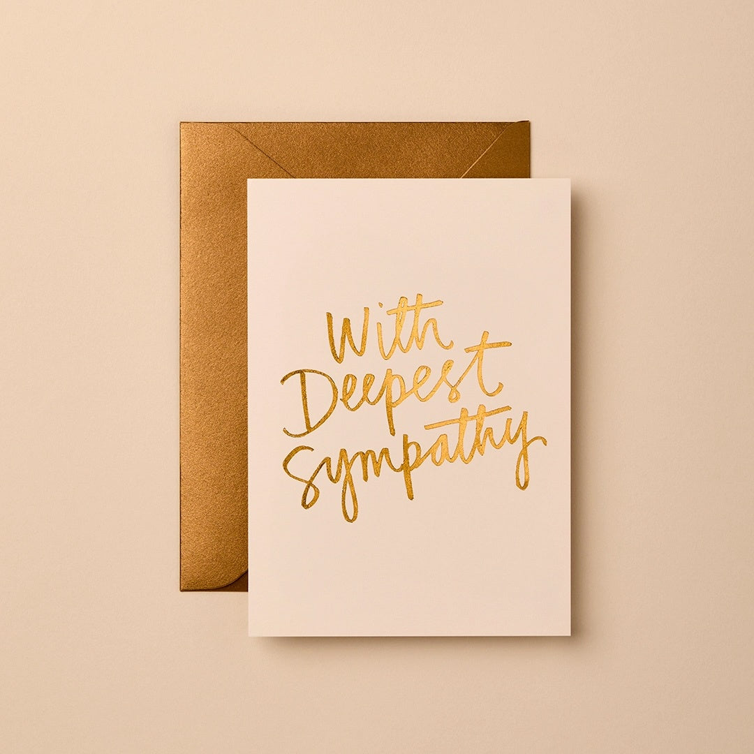 With Deepest Sympathy Greeting Card