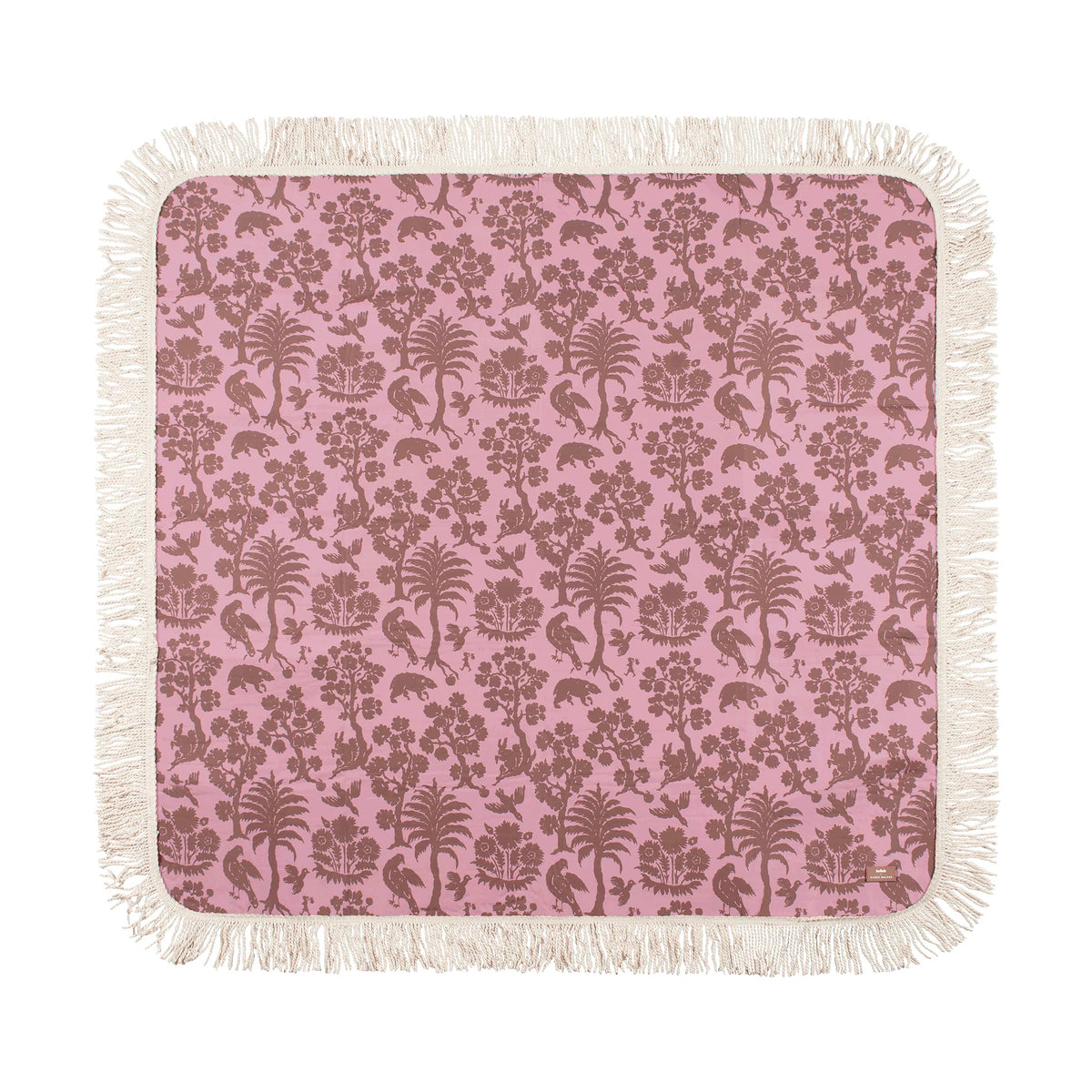 Karen Walker Animal Kingdom Fringed Picnic Mat