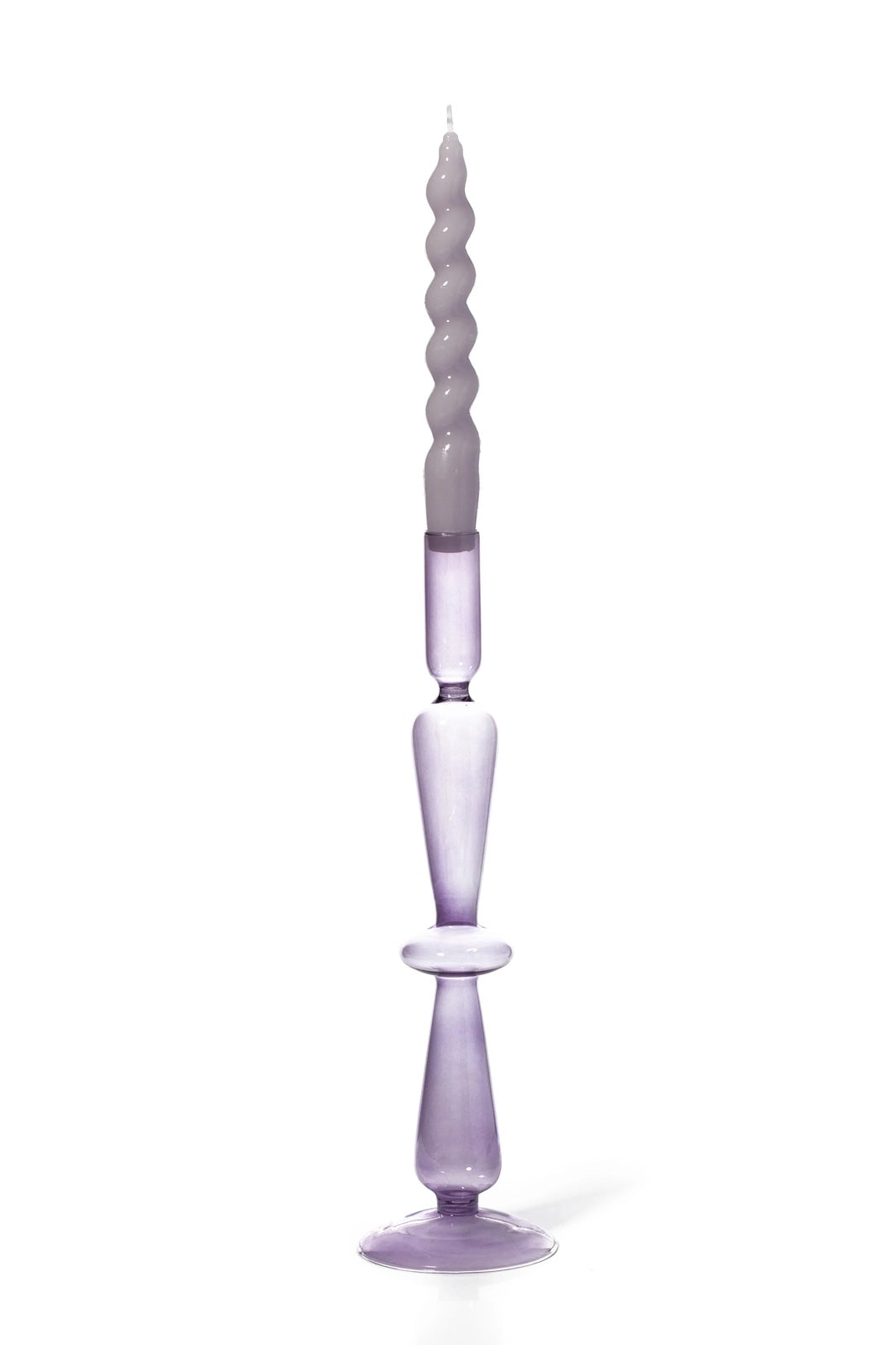 Taper Candle Holder / Lilac