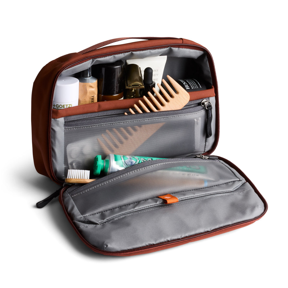 Hanging Toiletry Kit / Clay