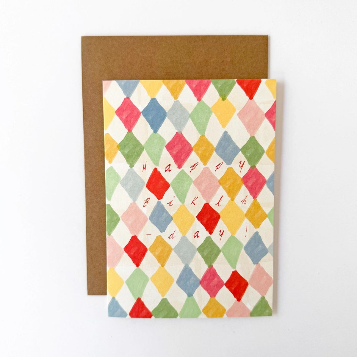 Happy Birthday Diamonds Greeting Card