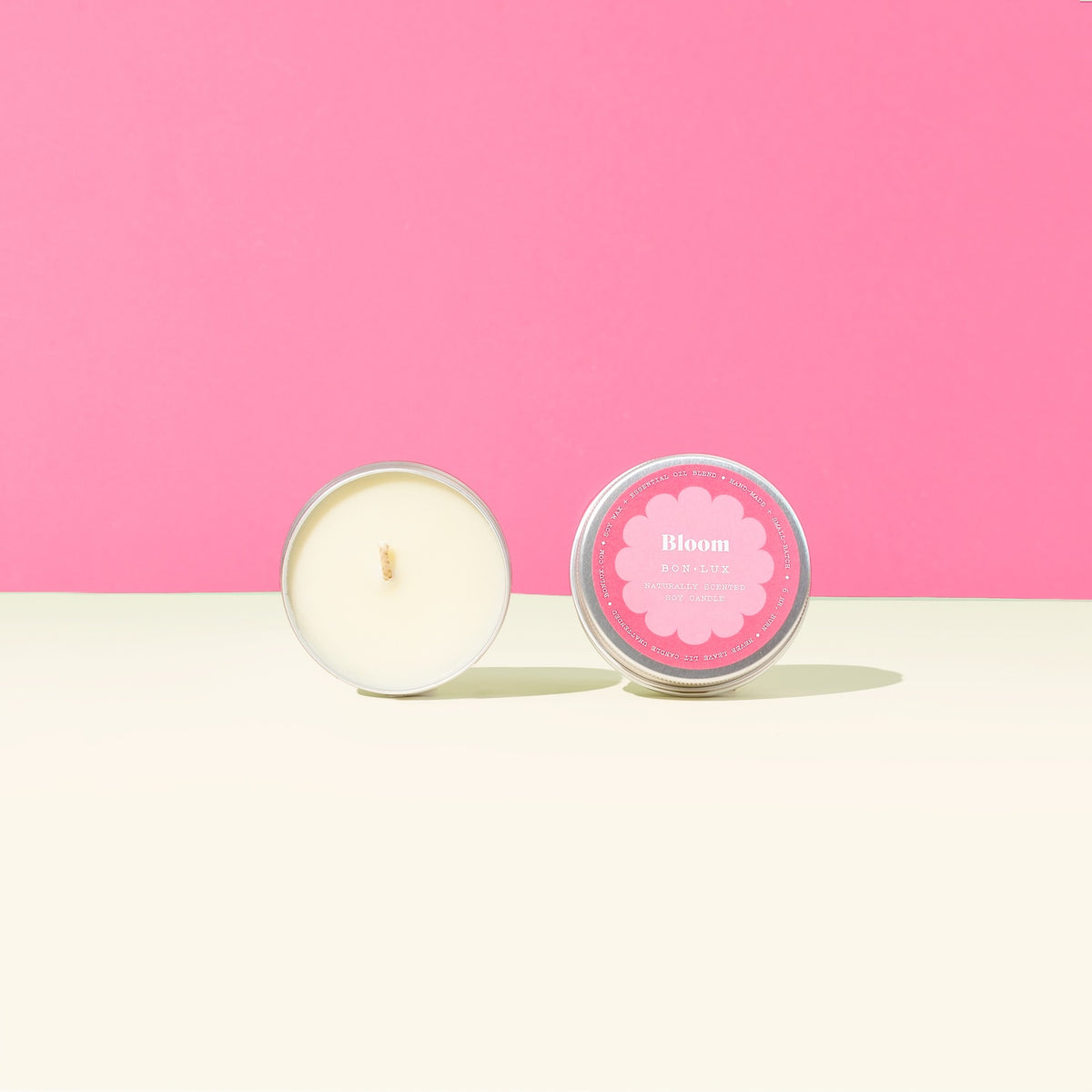 Bloom Travel Tin Candle