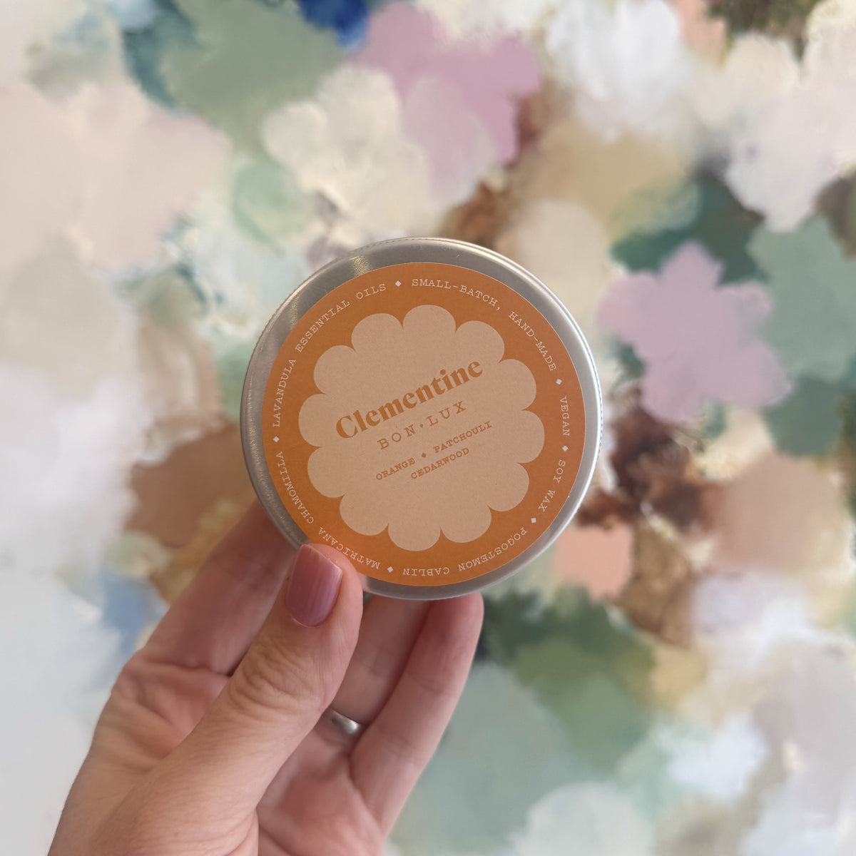 Clementine Travel Tin Candle