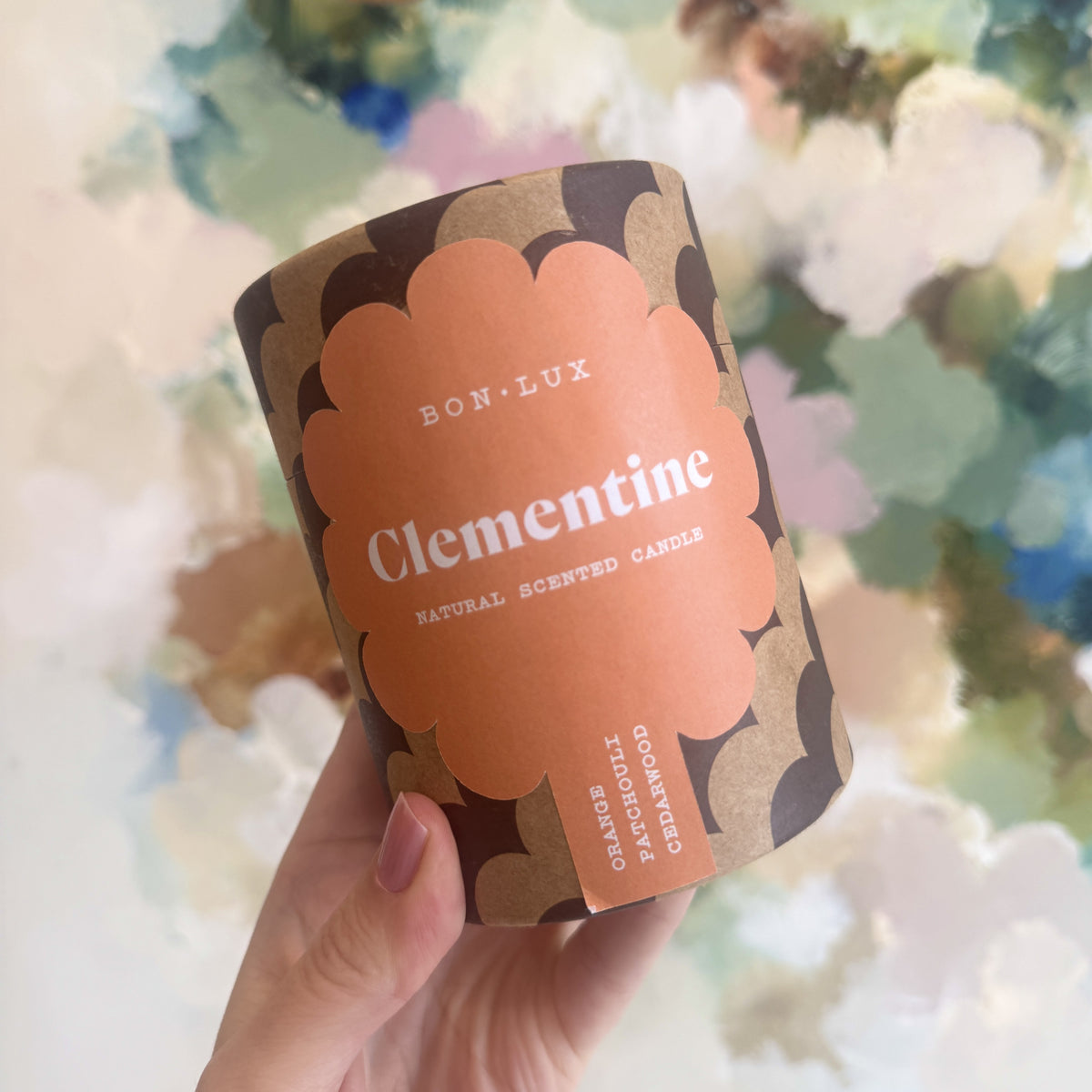 Clementine Candle