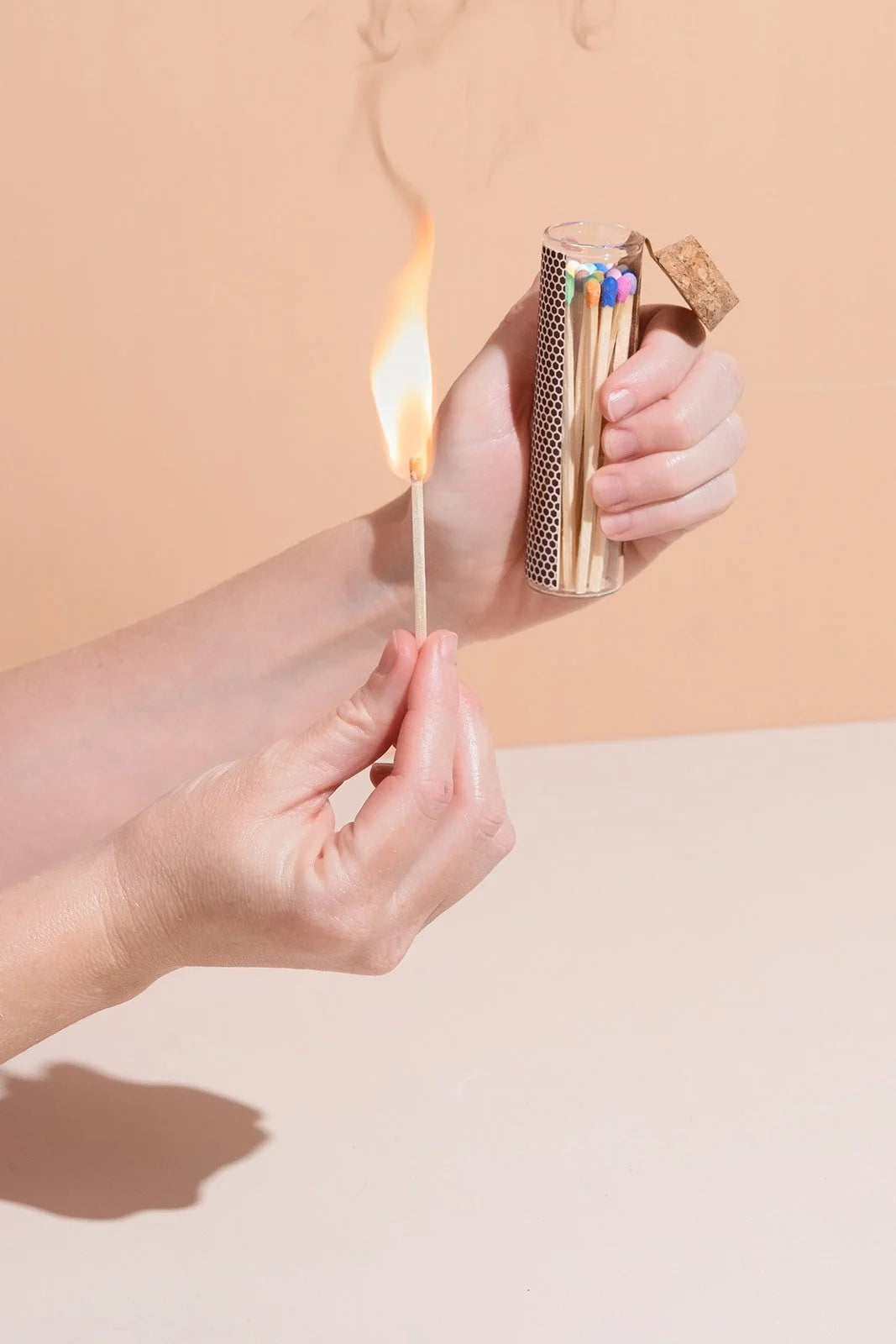 Rainbow Tip Matches