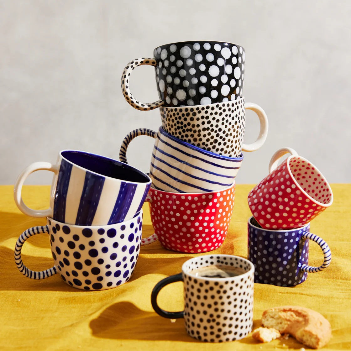 Chino Mug / Navy Spot