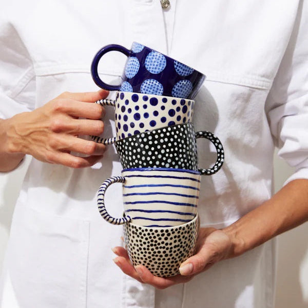 Chino Mug / Navy Spot
