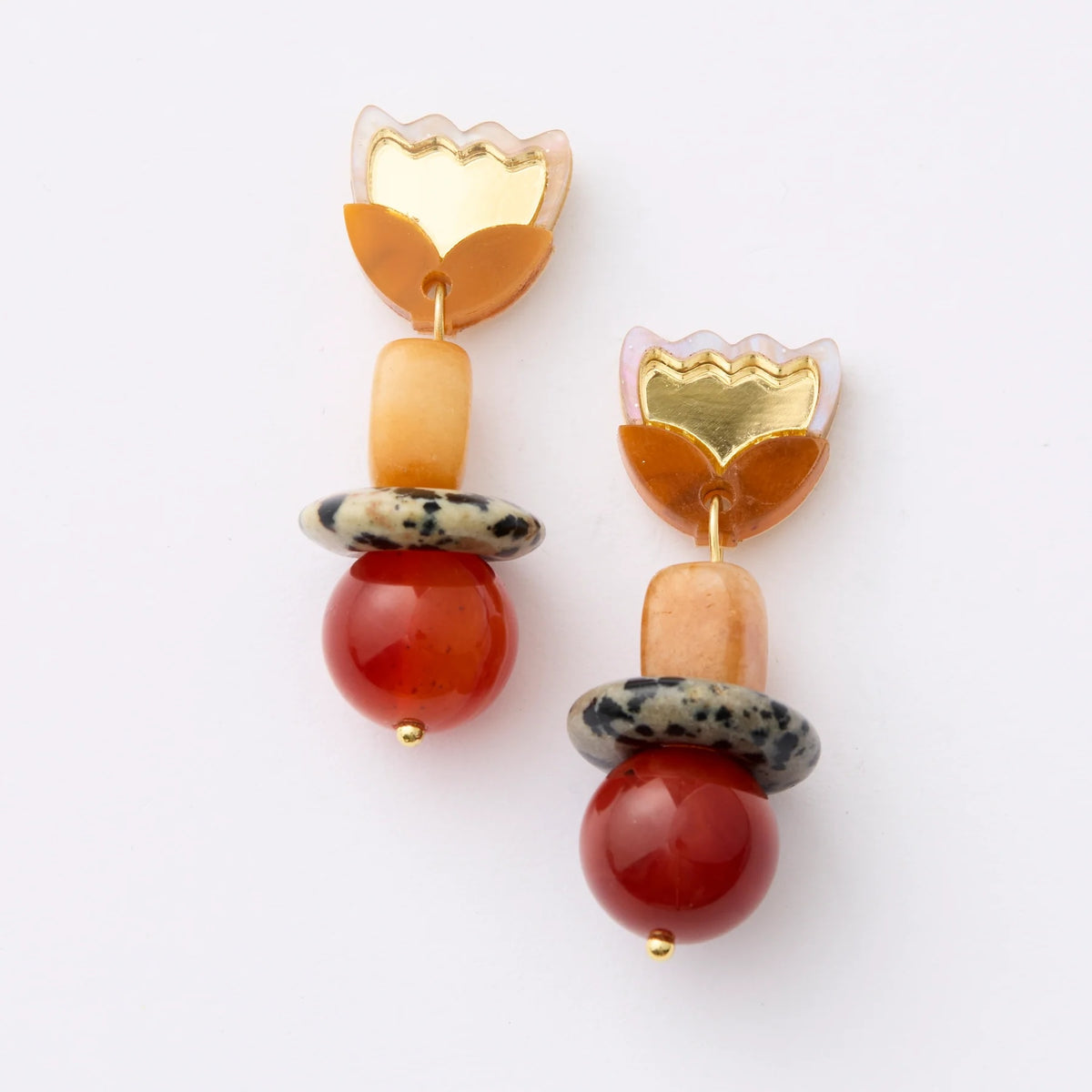Clio Earrings / Gold