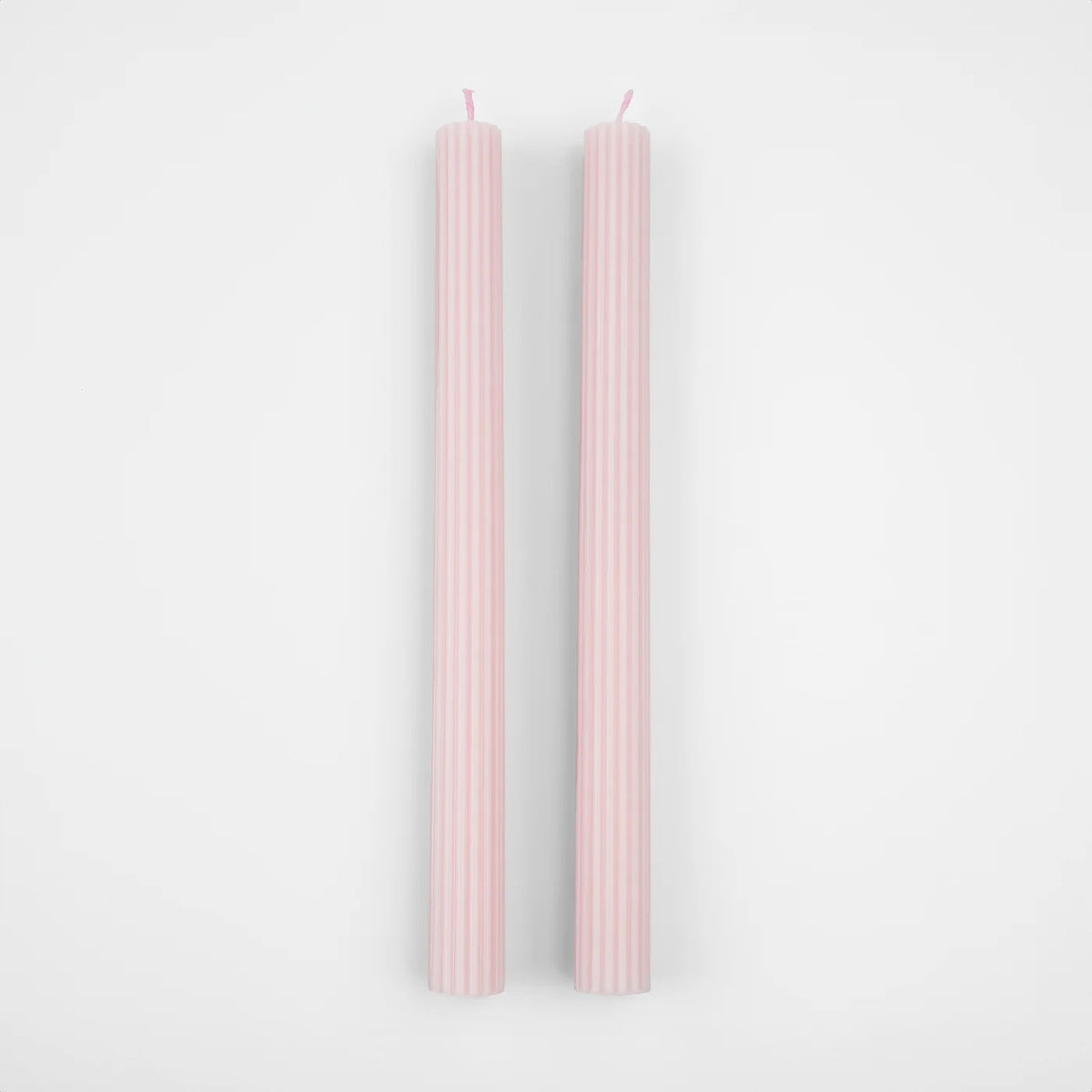 Cotton Candy Table Candles / Pack of 2