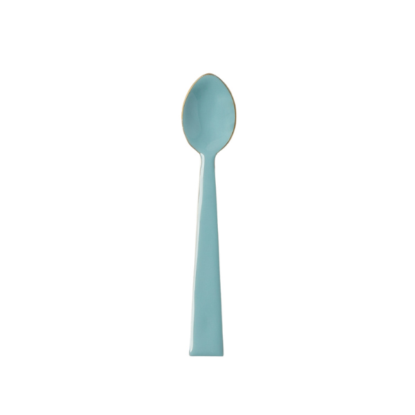 Enamel Teaspoon / Light Blue