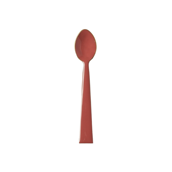 Enamel Teaspoon / Rust