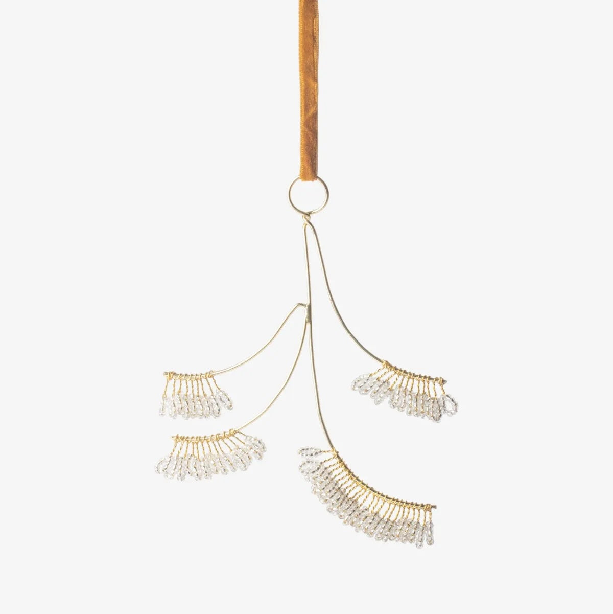 Hanging Beaded Stems Decoration