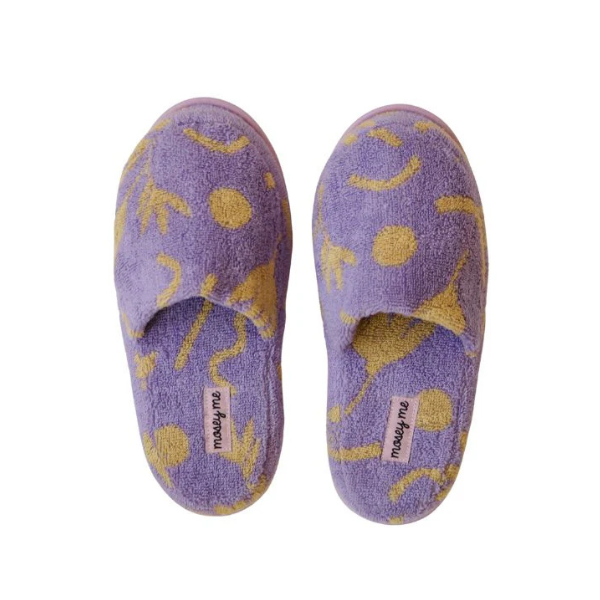 Floral Dreams Terry Slippers