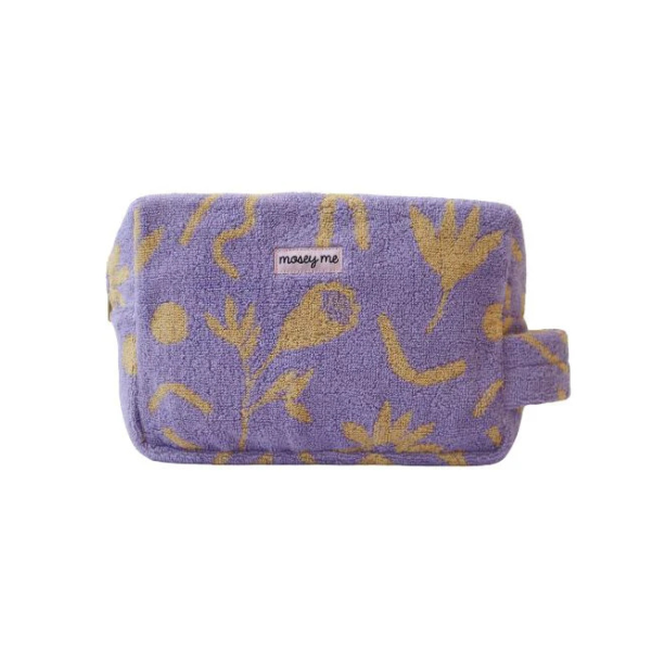 Floral Dreams Terry Toiletry Bag