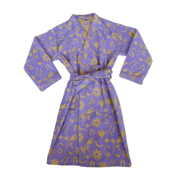 Floral Dreams Terry Robe