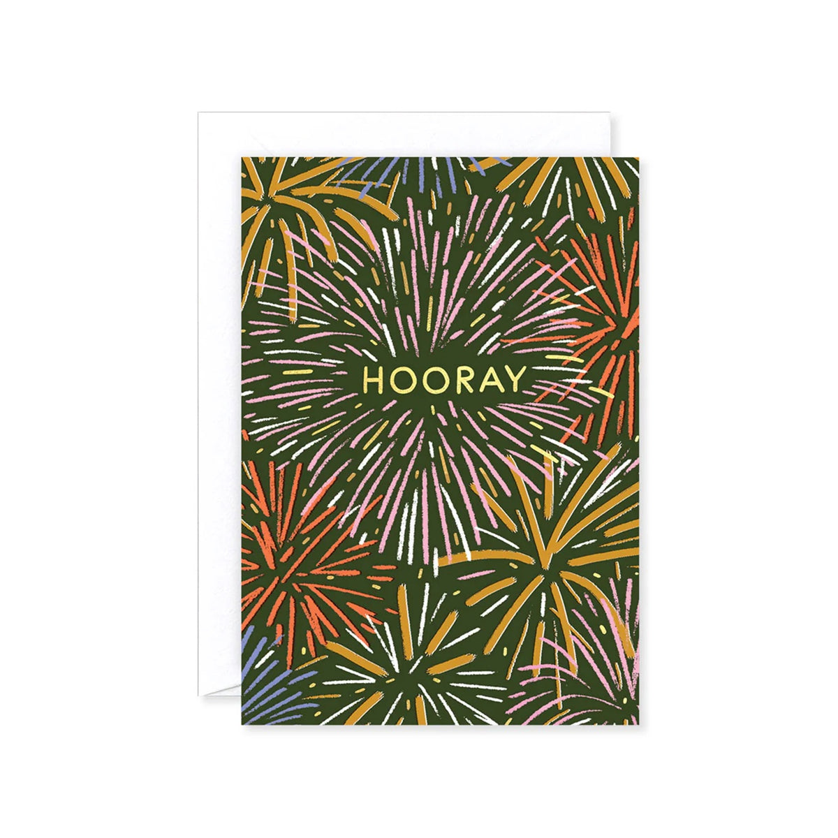 Greeting Card / Hooray Fireworks