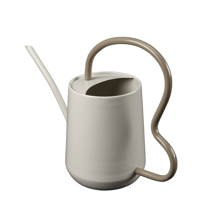 Collector Scalloped Indoor Watering Can / Mushroom