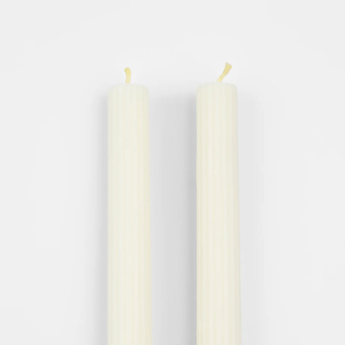 Ivory Table Candles / Pack of 2