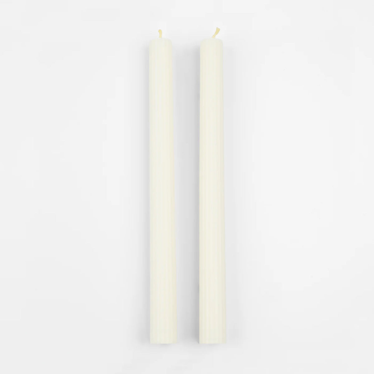 Ivory Table Candles / Pack of 2