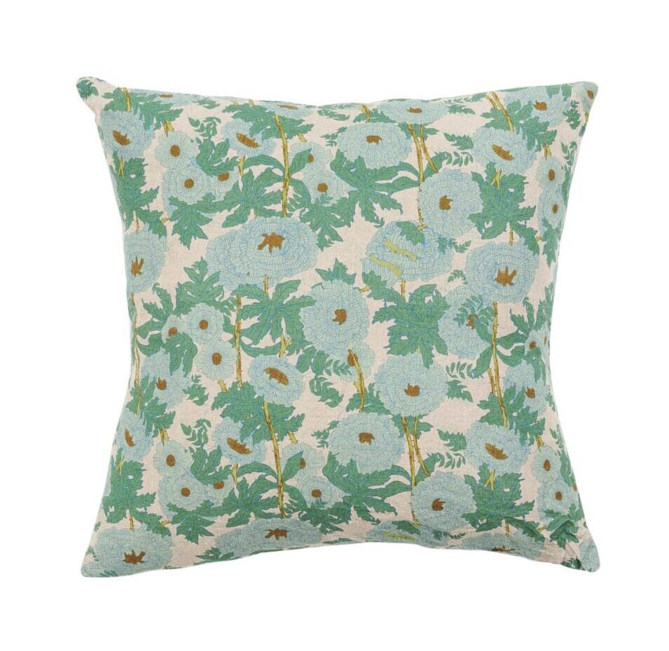 Joan's Floral Linen Cushion