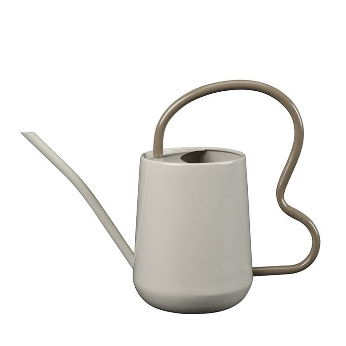 Collector Scalloped Indoor Watering Can / Mushroom