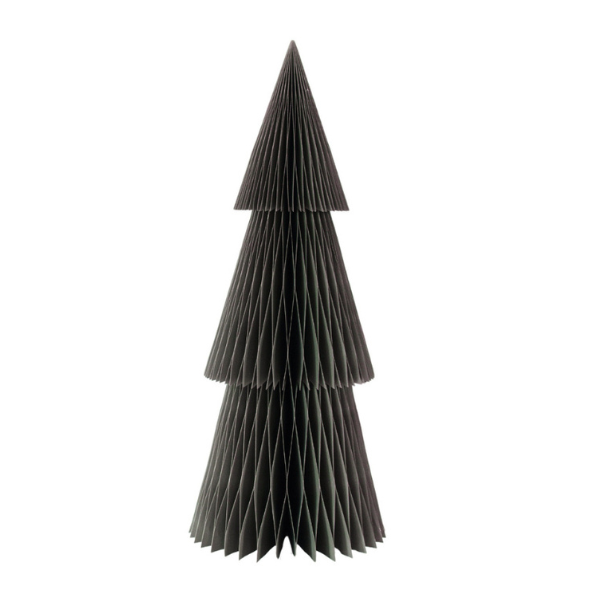Deluxe Standing Tree with Glitter 95cm / Olive Green