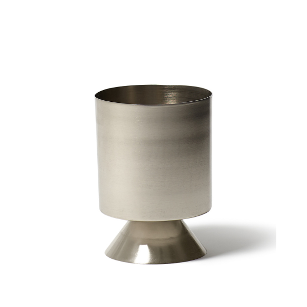 Palm Springs Planter / Nickel