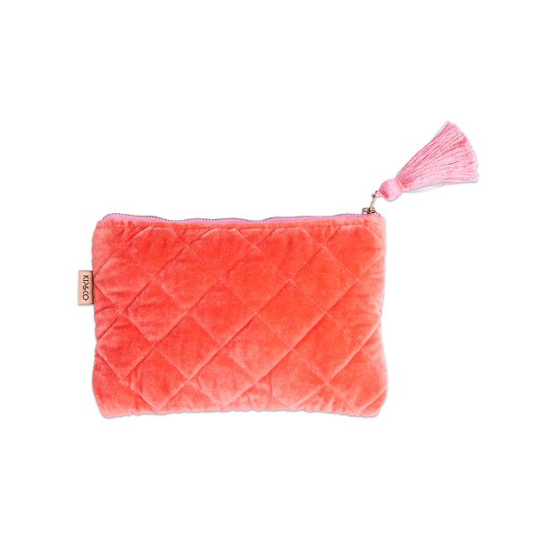 Poppy Queen Velvet Cosmetics Purse