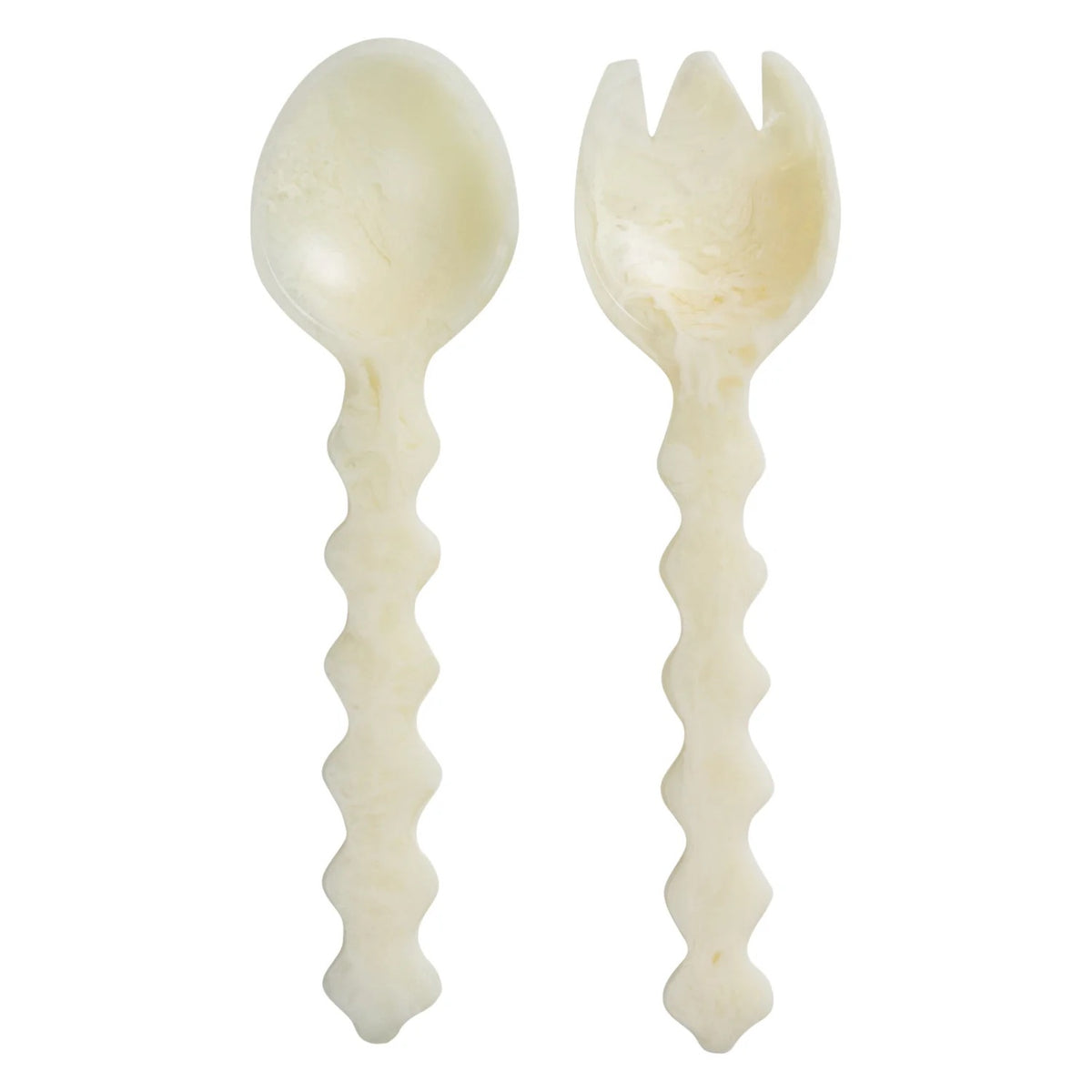Gisele Salad Servers / Pearl