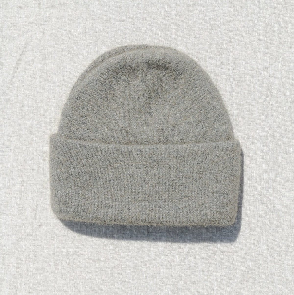 Possum Merino Plain Tubular Beanie / Bark