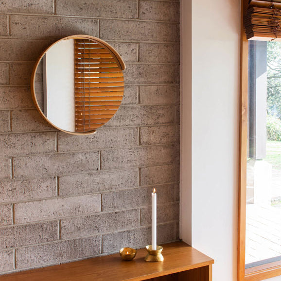 Segment Mirror / Oak