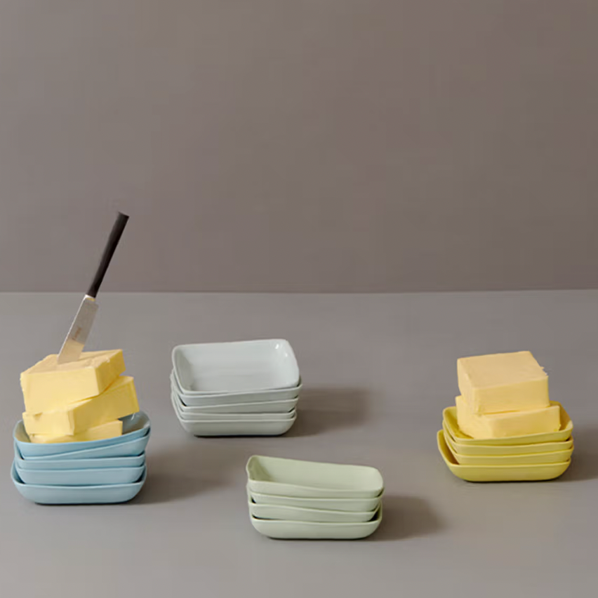 Small Square Platter / Mist