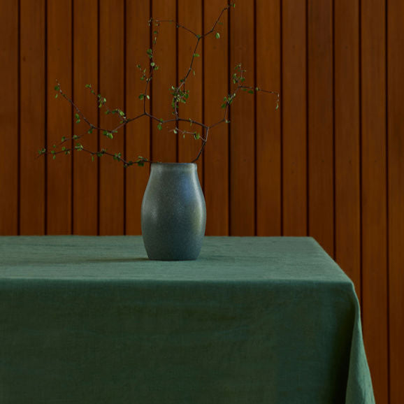 Spearmint Linen Tablecloth