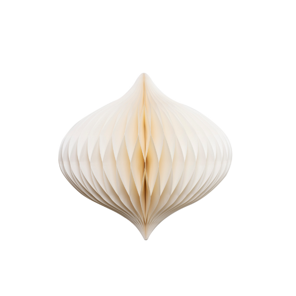 Statement Hanging Jewel 30cm / Off White