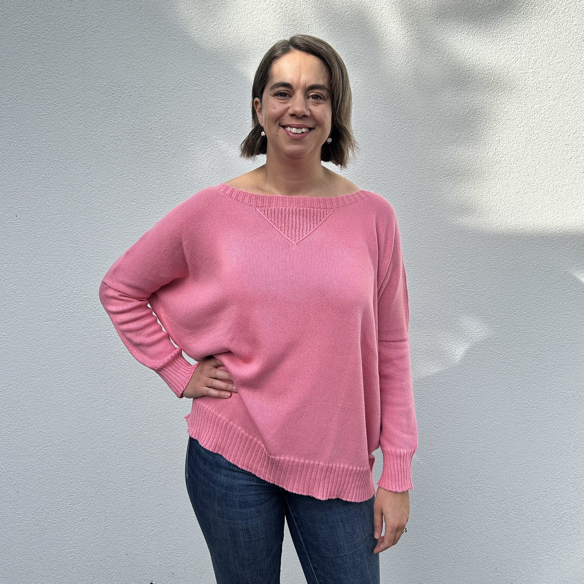 Organic Cotton Windcheater / Vintage Rose