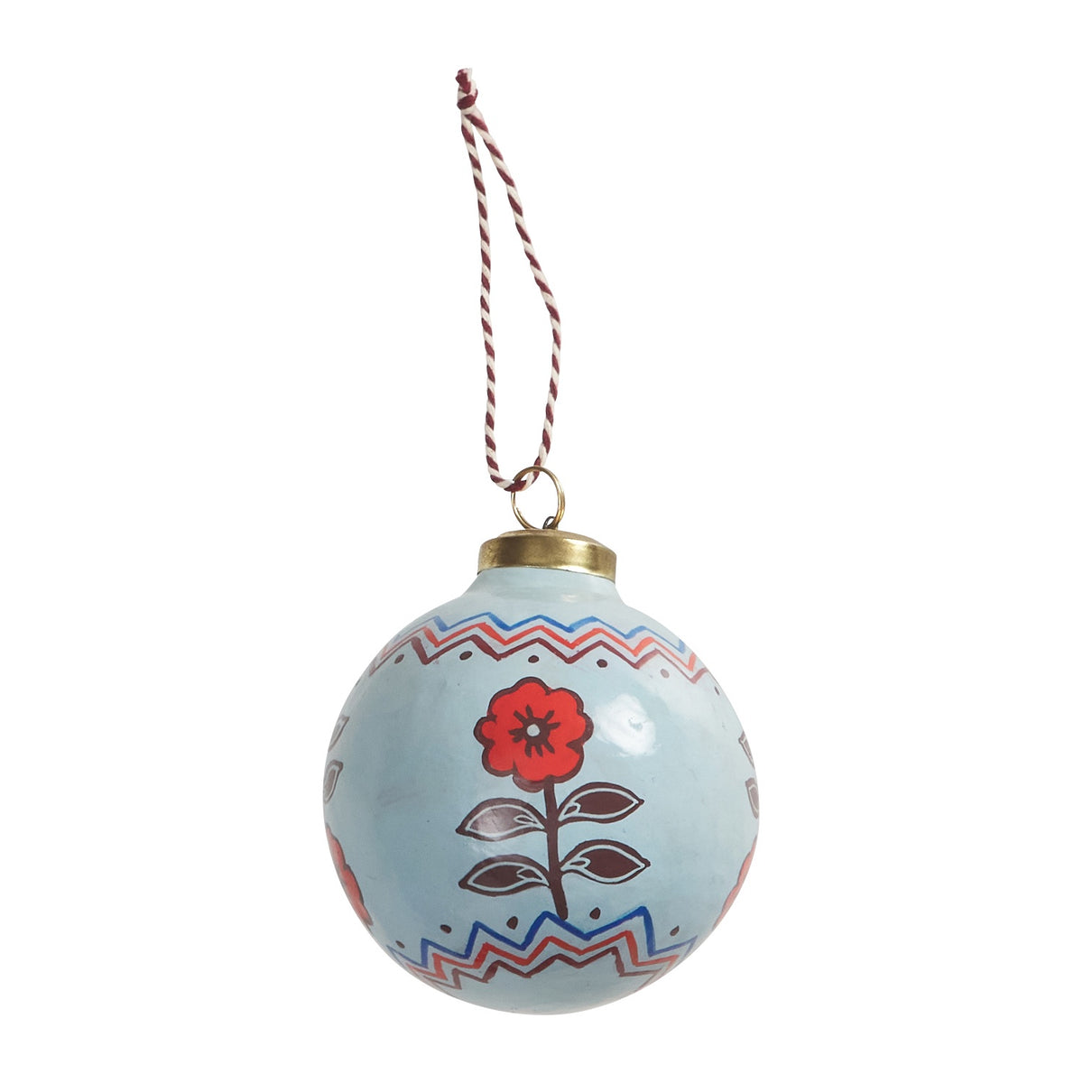 Winnie Bauble / Calcite Blue