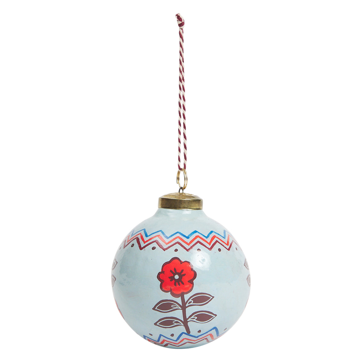 Winnie Bauble / Calcite Blue